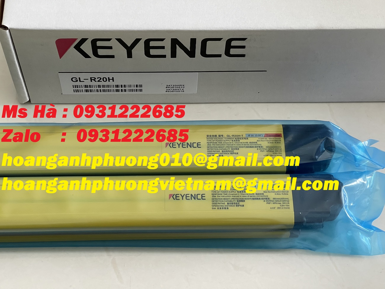 Màn chắn quang an toàn GL-R20H keyence - đạt tiêu chuẩn cao